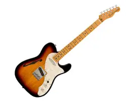 USED FENDER VINTERA II 60S TELECASTER THINLINE - 3-COLOR SUNBURST W/ MAPLE FB
