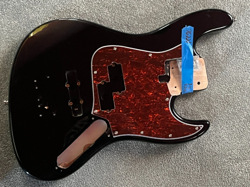 SADOWSKY V 5-STRING BASS BODY SPARKLE BLACK METROEXPRESS 4 LB 2 OZ FITS FENDER