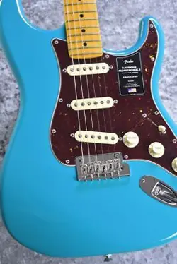 FENDER AMERICAN PROFESSIONAL II STRATOCASTER MN / MIAMI BLUE #GGJCX