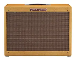USED FENDER HOT ROD DELUXE 112 ENCLOSURE - LACQUERED TWEED