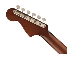 USED FENDER MALIBU PLAYER A/E GUITAR - FIESTA RED W/ WALNUT FB