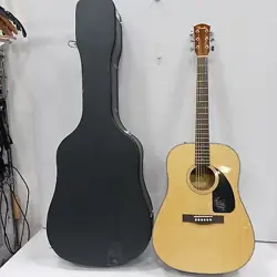 FENDER CD-60 ACOUSTIC GUITAR W/ HARD CASE