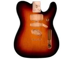FENDER DELUXE SERIES TELECASTER SSH ALDER BODY - 3-COLOR SUNBURST