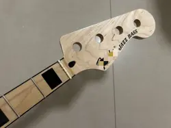 4 STRING 20FRET MAPLE JAZZ BASS GUITAR NECK FOR DIY FENDER BASS NECK REPLACEMENT