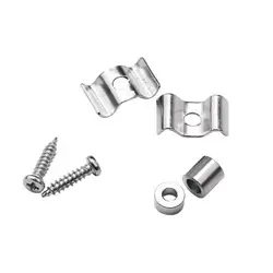 1 PAIR METAL STRING TREE GUIDE RETAINER FOR FENDER  & SQ ELECTRIC GUITAR I8J9