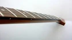 NEW*REVERSE HEADSTOCK TELECASTER NECK/STAINLESS ROASTED/FITS WARMOTH,FENDER TELE