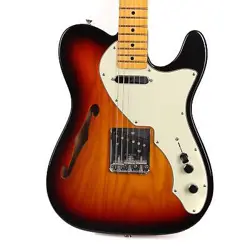 FENDER AMERICAN ORIGINAL '60S TELECASTER THINLINE 3-COLOR SUNBURST 2019
