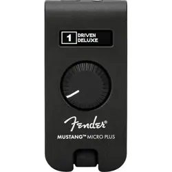 FENDER MUSTANG MICRO PLUS HEADPHONE AMP BLACK
