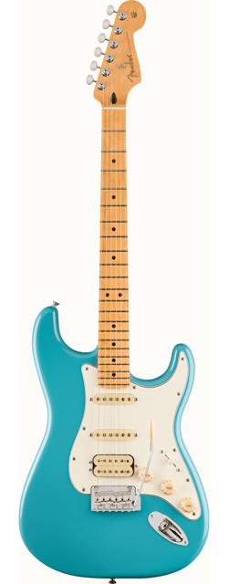 FENDER PLAYER II STRATOCASTER HSS ELECTRIC GUITAR AQUATONE BLUE