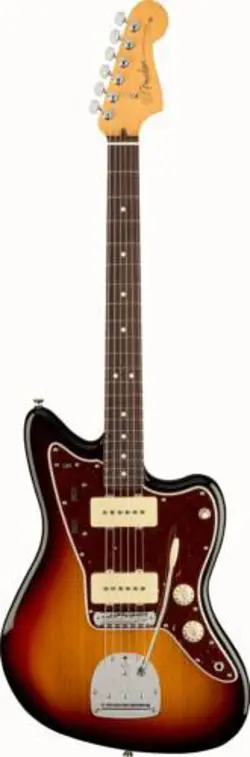 FENDER AMERICAN PROFESSIONAL II JAZZMASTER ELECTRIC GUITAR 3-COLOR SUNBURST W/