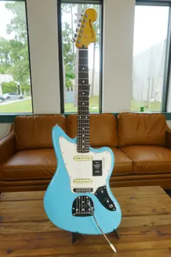 FENDER PLAYER II JAGUAR, ROSEWOOD FINGERBOARD - AQUATONE BLUE