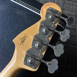 FENDER CUSTOM SHOP 1964 JAZZ BASS N.O.S 3-COLOR SUNBURST 2008 SAFE DELIVERY FROM