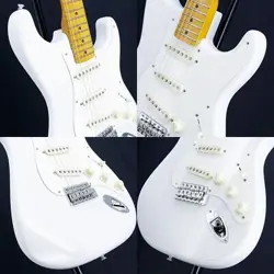 FENDER USED ERIC JOHNSON STRATOCASTER WHITE BLONDE SN.EJ23350 SAFE DELIVERY FROM