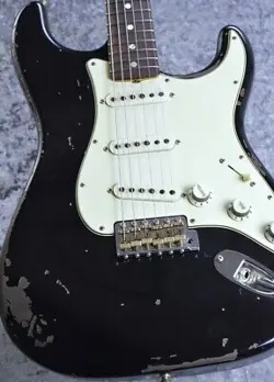 FENDER CUSTOM SHOP MICHAEL LANDAU 1968 STRATOCASTER RELIC / BLACK #GG9UL