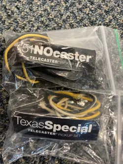 FENDER CUSTOM SHOP TEXAS SPECIAL AND 51 NOCASTER TELECASTER PICKUP SET