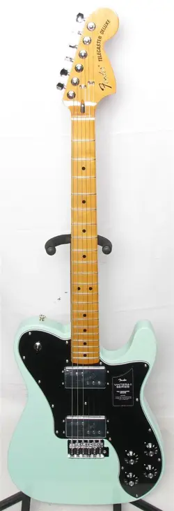 FENDER VINTERA II 70S TELECASTER DELUXE GUITAR WITH TREMOLO MAPLE SEA FOAM GREEN