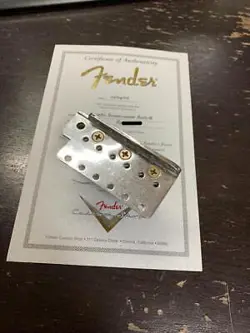 FENDER CUSTOM SHOP TREMOLO BRIDGE #YN2VAG