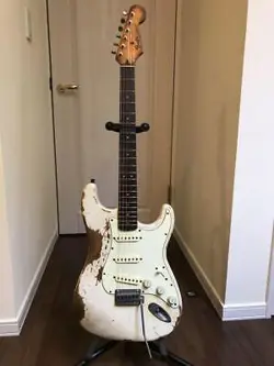 FENDER MEX STRATOCASTER RELIC JOHN FRUSCIANTE #YNFA90