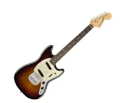 USED FENDER AMERICAN PERFORMER MUSTANG - 3-COLOR SUNBURST W/ ROSEWOOD FB