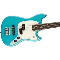 FENDER PLAYER II MUSTANG BASS PJ ROSEWOOD FINGERBOARD AQUATONE BLUE
