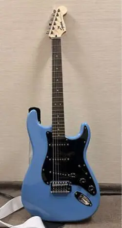 FENDER STRATOCASTER ELECTRIC GUITAR BLUE #YNEFS7
