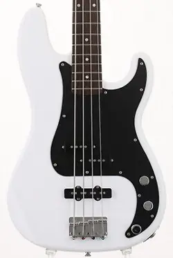 SQUIER BY FENDER AFFINITY SERIES PRECISION BASS PJ OLYMPIC WHITE 2016 USED