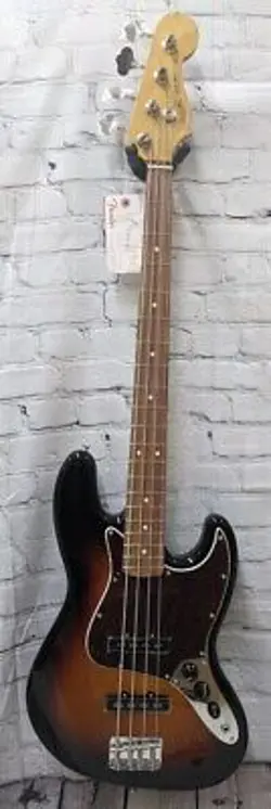 FENDER VINTERA '60S JAZZ BASS, PAU FERRO FINGERBOARD, 3 TONE SUNBURST - DEMO