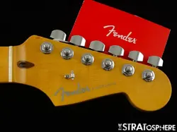 FENDER CUSTOM SHOP AMERICAN CUSTOM STRAT NOS NECK & LOCKING TUNERS MAPLE