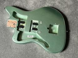 FENDER AMERICAN PROFESSIONAL II LEFTY JAZZMASTER GUITAR BODY MYSTIC SEAFOAM