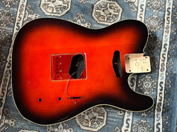 FENDER AERODYNE JAPAN MIJ TELECASTER GUITAR BODY HONEY BURST