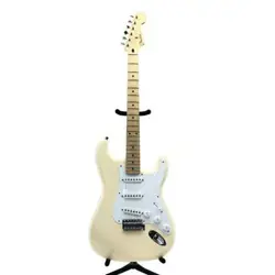 FENDER MEXICO /STRATCASTER ELECTRIC GUITAR/JIMMY VAUGHAN MODEL/AB RANK/75 USED