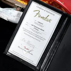 FENDER CUSTOM SHOP 1960 STRATOCASTER AGED FIESTA RED RELIC 2018