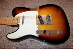FENDER STANDARD TELECASTER LEFT HANDED ELECTRIC GUITAR SUNBURST 2014