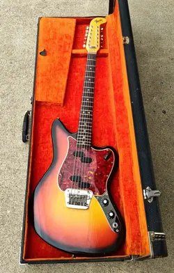 1966 FENDER ELECTRIC XII VINTAGE 12 STRING SUNBURST W/ CASE
