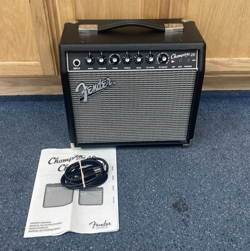 FENDER CHAMPION 20 - 20 WATT ELECTRIC GUITAR COMBO AMPLIFIER FREE SHIPPING
