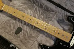 FENDER FSR AMERICAN ULTRA STRATOCASTER BLACK ROASTED MAPLE NECK SAFE DELIVERY FR