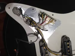 PICKGUARD WITH PICKUPS