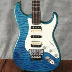 NEW FENDER / MICHIYA HARUHATA STRATOCASTER CARIBBEAN BLUE TRANS S/N JD23012575