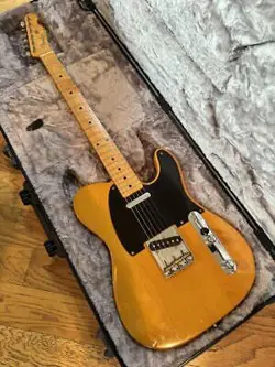 FENDER JAPAN TL52-120 EXTRAD TELECASTER ELECTRIC GUITAR HARD CASE MADE IN JAPAN