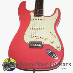 FENDER CUSTOM SHOP 2023 1964 STRATOCASTER JOURNEYMAN RELIC AGED FIESTA RED