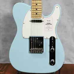 FENDER MIJ JUNIOR COLLECTION TELECASTER   SATIN DAPHNE BLUE