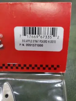 STRATOCASTER PICKGUARD HH