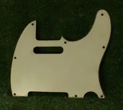 MONTREUX GUITARS TELECASTER PICKGUARD FOR VINTAGE 60S FENDER TELE - MINT IVORY
