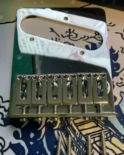 FENDER PLAYER TELECASTER BRIDGE WITH FOUR BRIDGE SCREWS