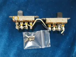 1973 VINTAGE FENDER MUSTANG GUITAR SWITCHES