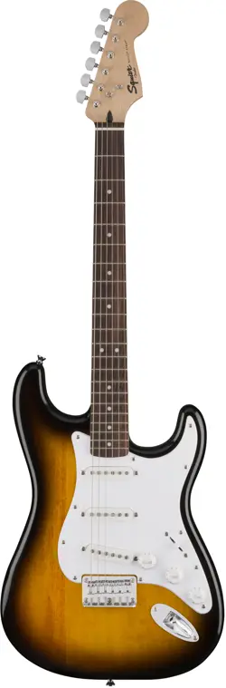 FENDER SQUIER BULLET STRATOCASTER HT - BROWN SUNBURST