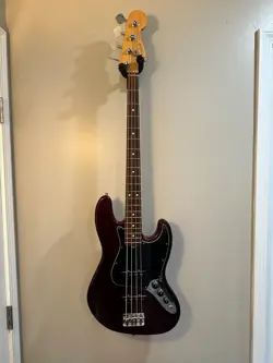 1998 FENDER JAZZ BASS MIDNIGHT WINE