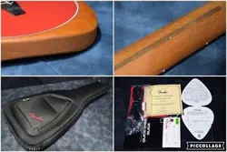 FENDER AMERICAN ACOUSTASONIC STRATOCASTER DAKOTA RED SAFE DELIVERY FROM JAPAN