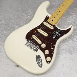 FENDER  AMERICAN PROFESSIONAL II STRATOCASTER MAPLE OLYMPIC WHITE S/N:US22055489