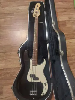 2008 FENDER P BASS MIM MEXICO PROJECT GUITAR PARTS AS IS BROKEN